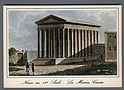 U6810 NIMES 30 LA MAISON CARREE MUSEE ILLUSTRAZIONE